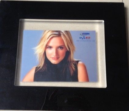 Clear Wall Mounted Acrylic Photo Frames For Gift / Decorative , Customized