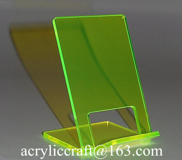 High grade PMMA phone holder, acrylic display stand for camera or cellphone