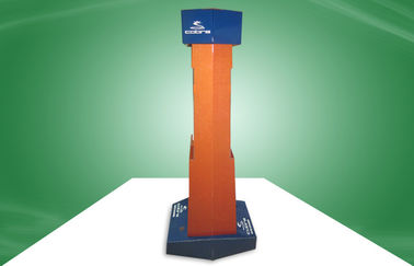 Lanimation Golf Pole Corrugated Cardboard Display Stands With Eye - catching Design
