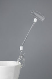 Custom Pop Display Clip Sign Holders For Retail / acrylic sign holders
