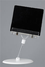 POS Table Display Stands , Top Clip Sign Holders PC for Retail Counter