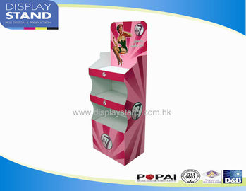 POP Maybelline makeup Shelf , Cosmetic Display Stand For Retailing, Supermarket Rack Gondola-end