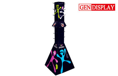 Store Corrugated Cosmetic Display Stands Retail For Hanging Items