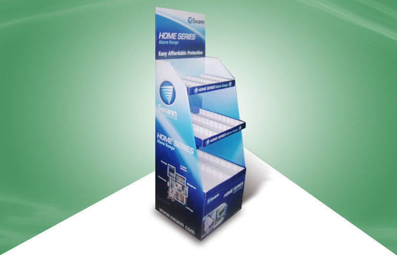 3-shelf Home Products Cardboard Free Standing Display