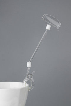 Custom Pop Display Clip Sign Holders For Retail / acrylic sign holders