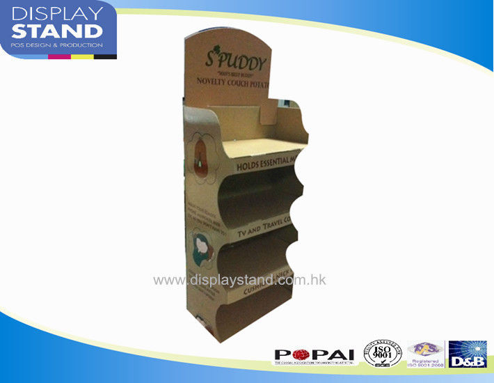 POP Maybelline makeup Shelf , Cosmetic Display Stand For Retailing, Supermarket Rack Gondola-end