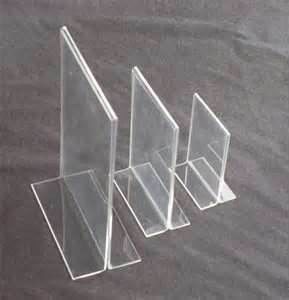 Acrylic leaflet holder, acylic poster display, lucite sign holder for  fairs, office